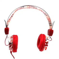 LAXMAX Accessories Sunset Zig Zag Stereo Headphones