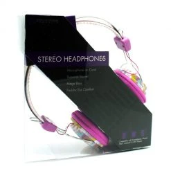 LAXMAX Accessories Purple Navajo Stereo Headphones