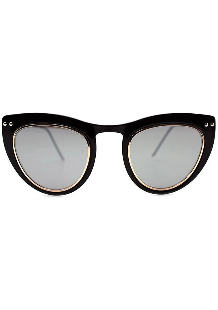 Accessories Spitfire Outward Urge Sunglasses In Black/Silver