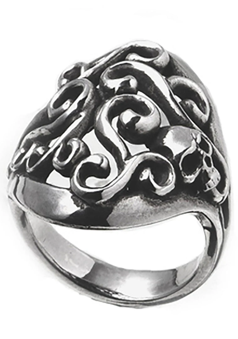 2 Abnormal Sides Vine Of Skull Ring Accessories