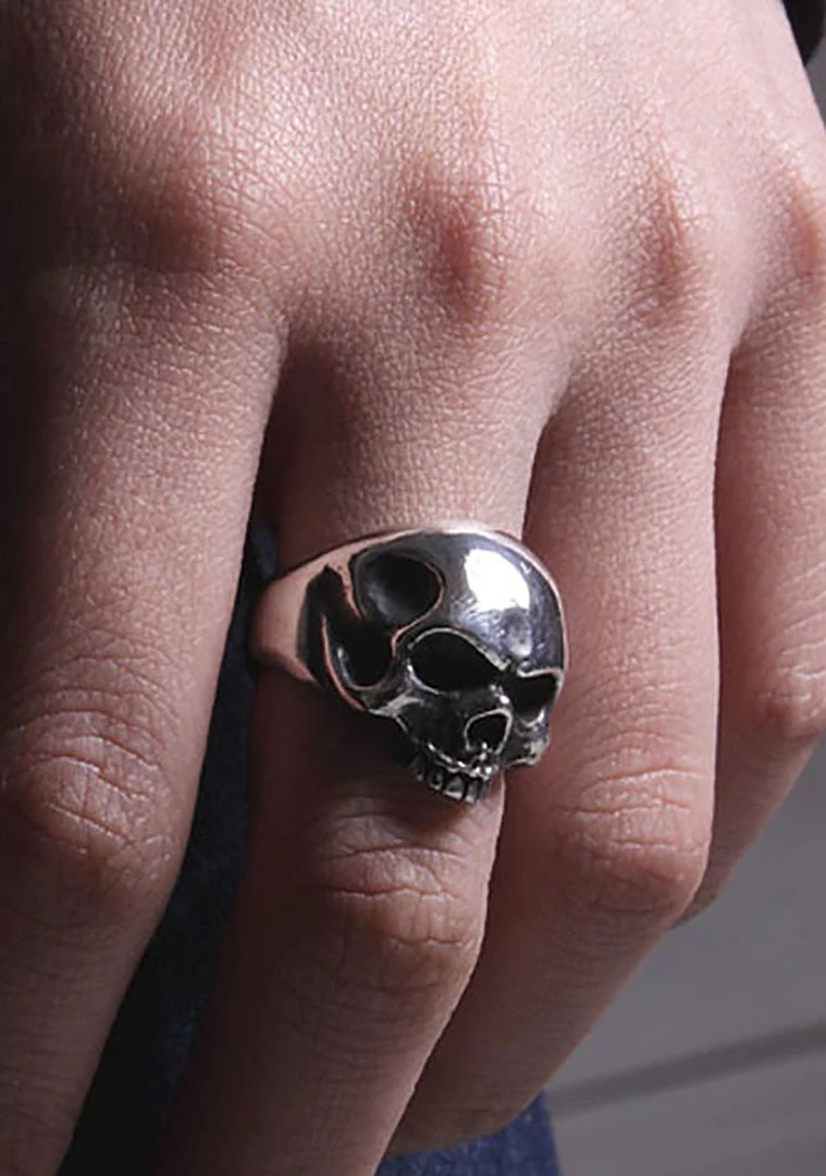 2 Abnormal Sides S Skull Ring Accessories