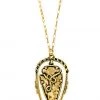 Vanessa Mooney The Illuminations Necklace In Gold