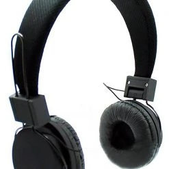 LAXMAX Accessories Mesh Stereo Headphones In Black