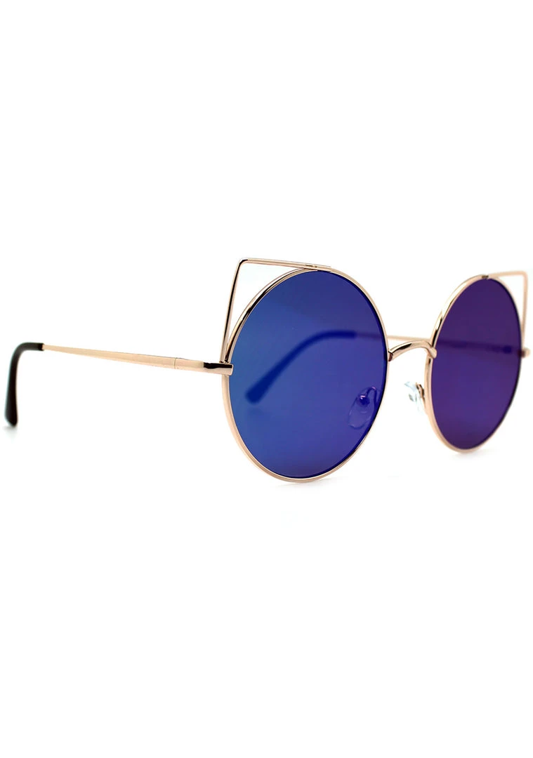 LASR Poison Ivy Cat Eye Sunglasses