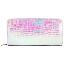 LASR Kandi Venom Zip Wallet In Atlantis Bags