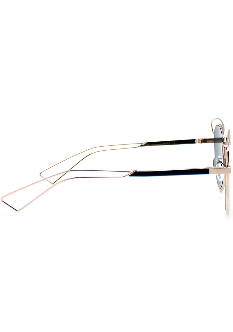 LASR Nirvana Metal Sunglasses