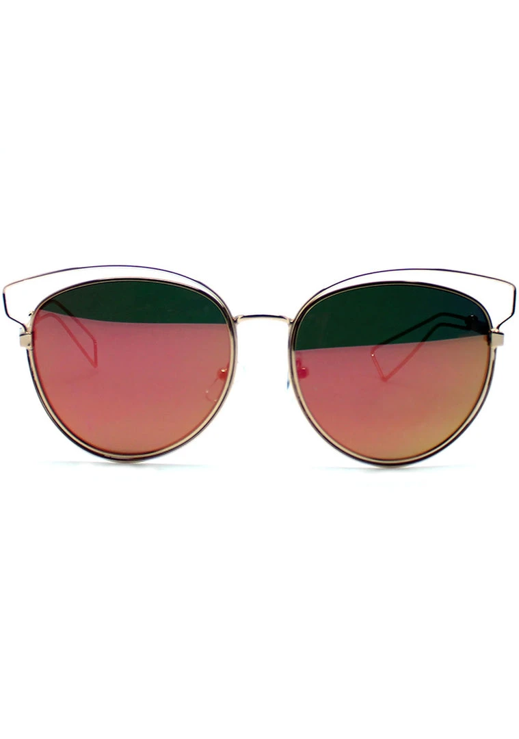 LASR Nirvana Metal Sunglasses