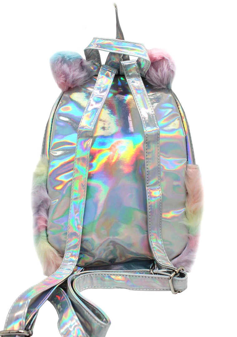 LASR What The Fluff Unicorn Mini Backpack