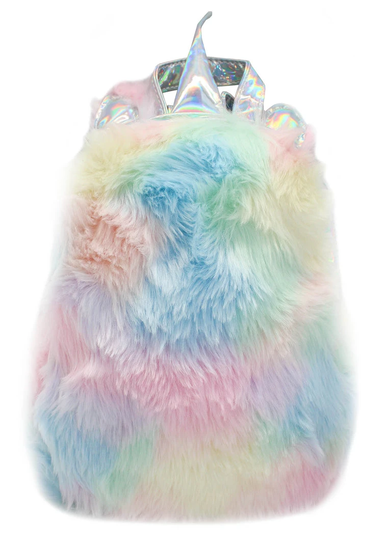 LASR What The Fluff Unicorn Mini Backpack