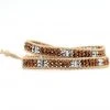LA Style Rush Accessories X Katie Soleil Hazel Double Wrap Beaded Bracelet
