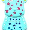 LA Style Rush Accessories Super Star Bear Silicone Case For IPhone 6 In Aqua