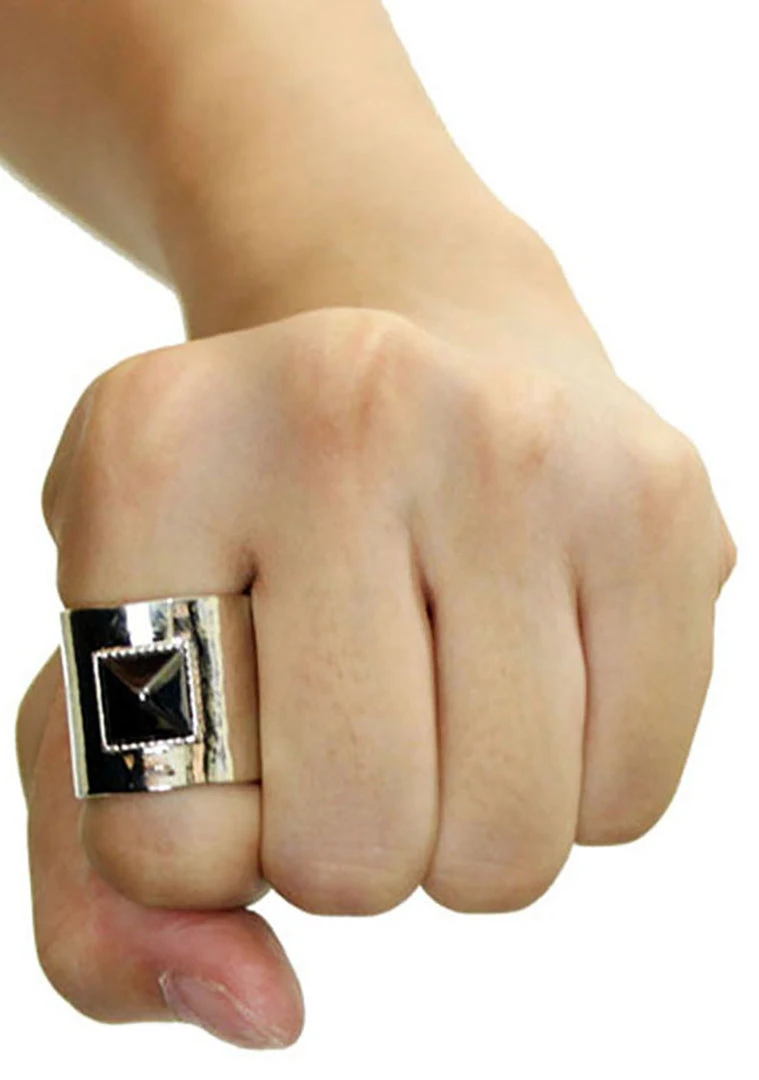 8 Other Reasons Anarchy Rings In Silver/Gunmetal Accessories