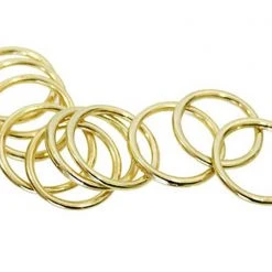 8 Other Reasons Easy E Rings In Gold (Sets Of 10)