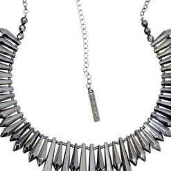 The Raven 8 Other Reasons Expired Pendant Necklace In Gunmetal