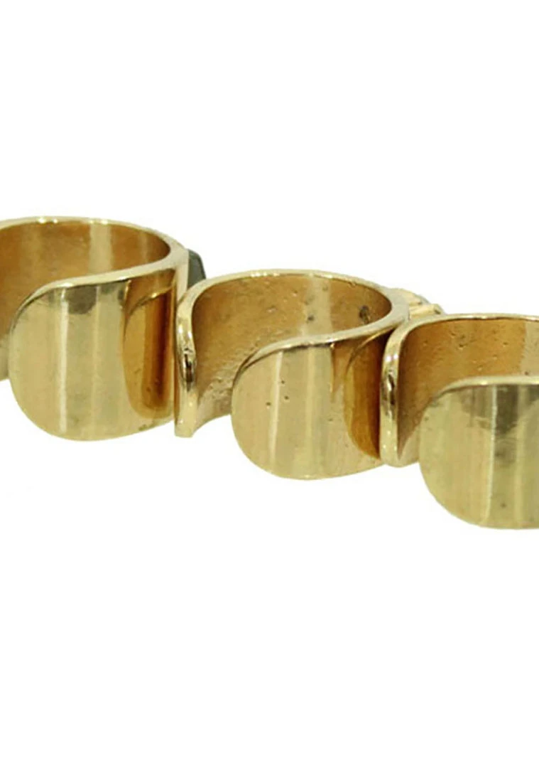 Accessories 8 Other Reasons Stone Cold Rings (Sets Of 3)