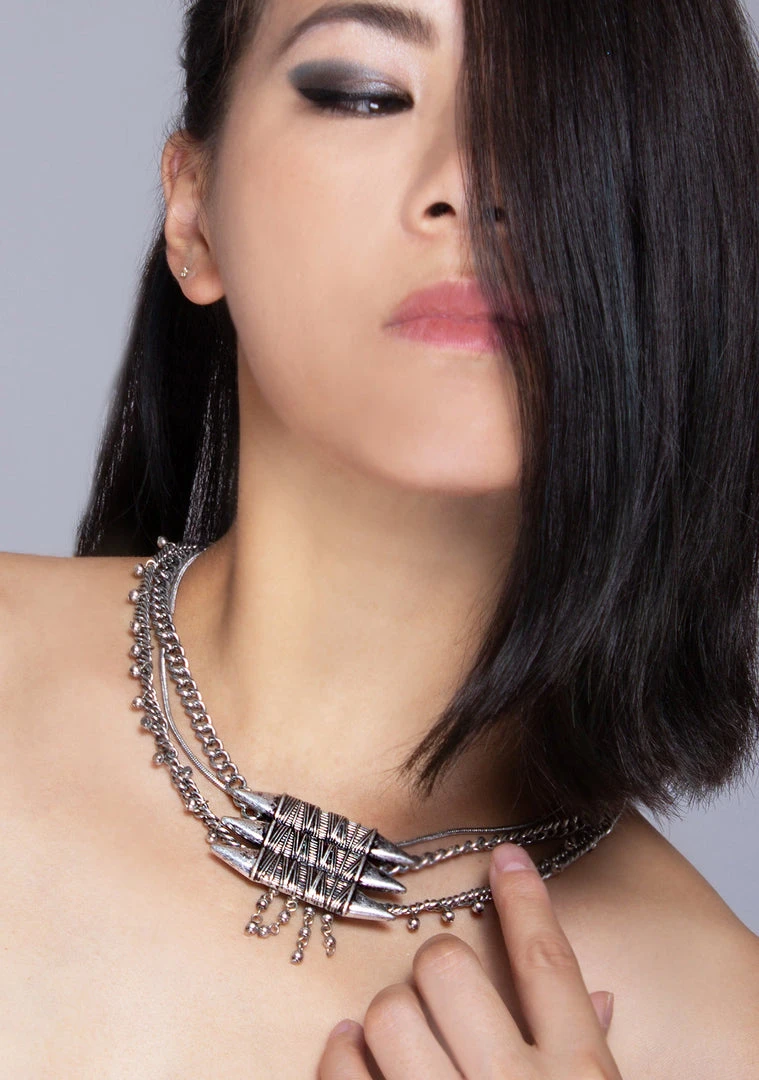 Accessories 8 Other Reasons Survivor Spike Necklace