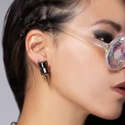 The Raven 8 Other Reasons Vice Versa Double Spike Earrings