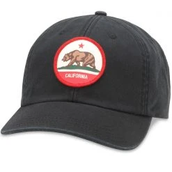 American Needle CALI Hepcat Curved Brim Raglan Hat Accessories