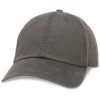 American Needle Accessories Blank Woodlawn Curved Brim Raglan Hat In Charcoal