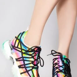 Anthony Wang Bonus Round Platform Sneakers