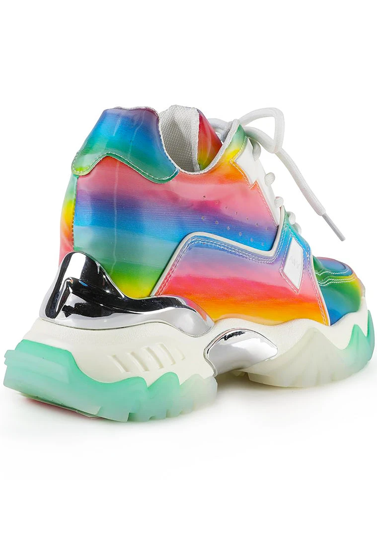 Anthony Wang Mad World Full Spectrum Platform Sneakers