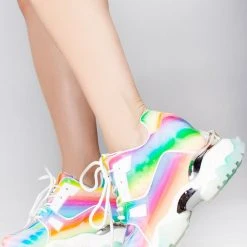 Anthony Wang Mad World Full Spectrum Platform Sneakers