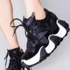 Anthony Wang Split Second Platform Sneakers