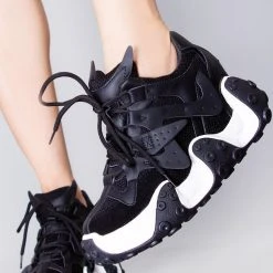 Anthony Wang Split Second Platform Sneakers