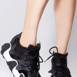 Anthony Wang Split Second Platform Sneakers