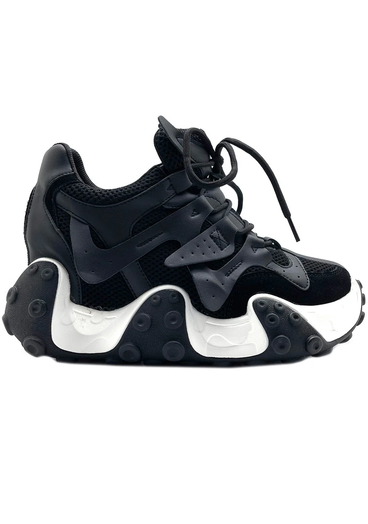 Anthony Wang Split Second Platform Sneakers
