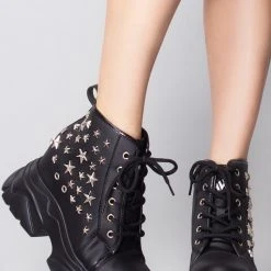 Anthony Wang World Tour Major Trouble Platform Sneaker Boots