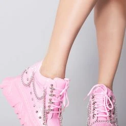 Anthony Wang Babe Punch Platform Sneakers
