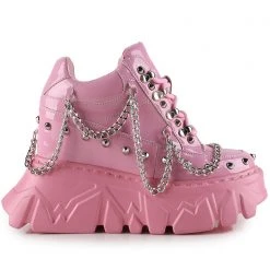 Anthony Wang Babe Punch Platform Sneakers