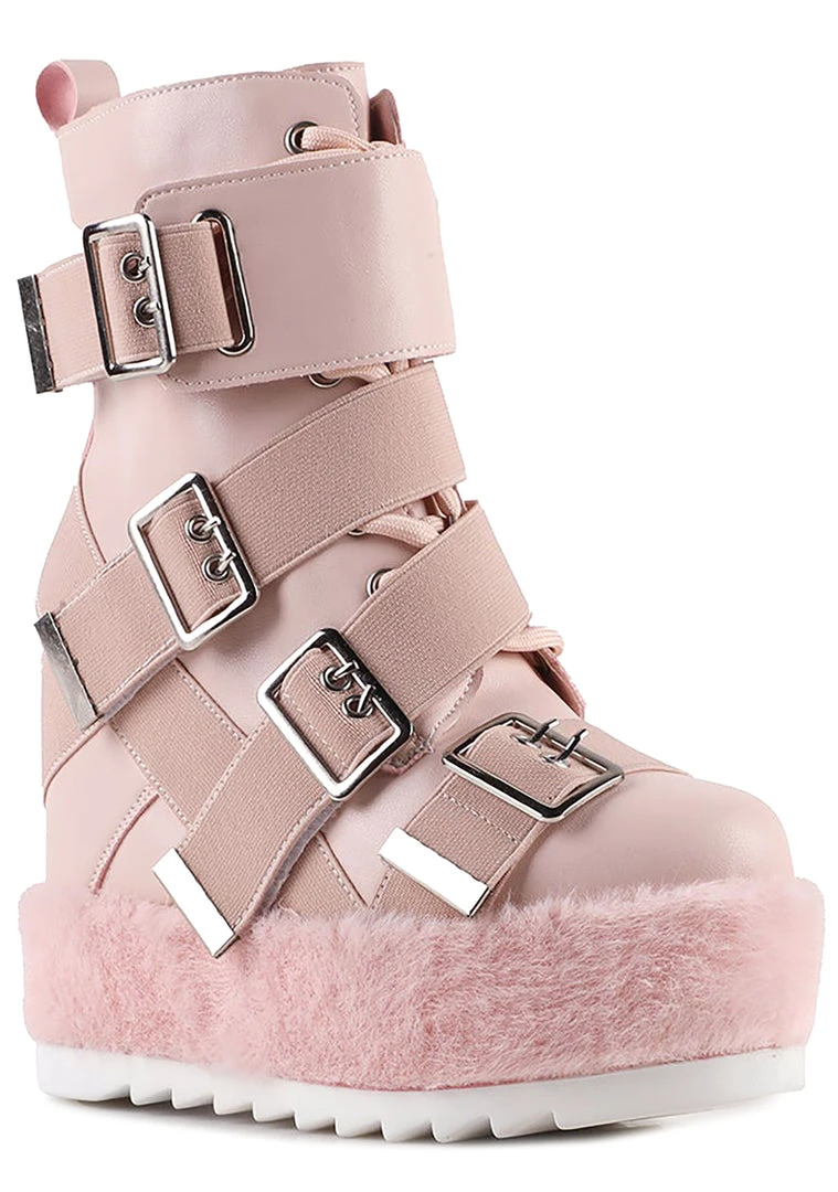 Anthony Wang X WTF Bondage Love Strapped Platform Boots The Great Fantastic