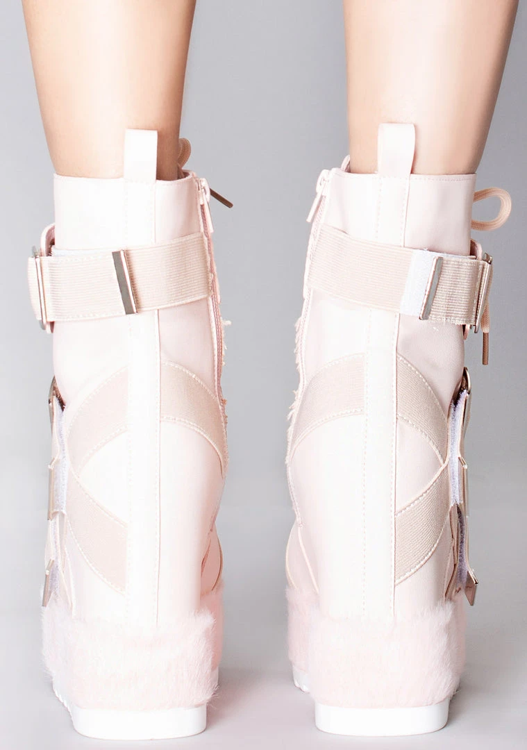 Anthony Wang X WTF Bondage Love Strapped Platform Boots The Great Fantastic
