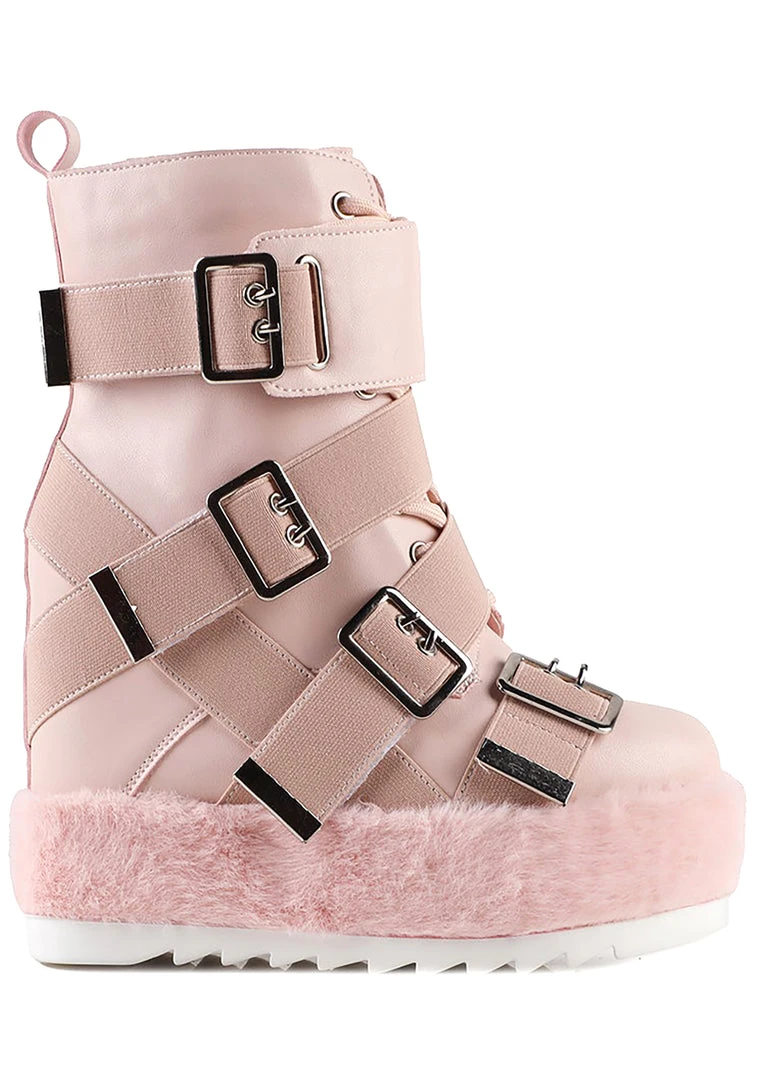 Anthony Wang X WTF Bondage Love Strapped Platform Boots The Great Fantastic