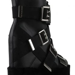 Anthony Wang X WTF Say Please Strapped Platform Boots