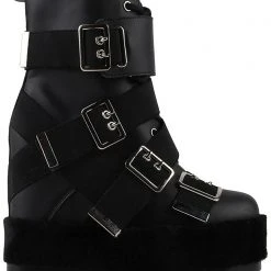 Anthony Wang X WTF Say Please Strapped Platform Boots