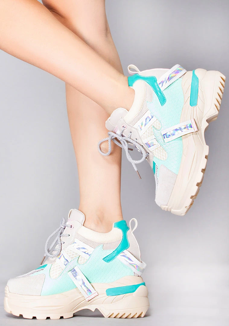 Anthony Wang Won't Bite Platform Sneakers Mad World