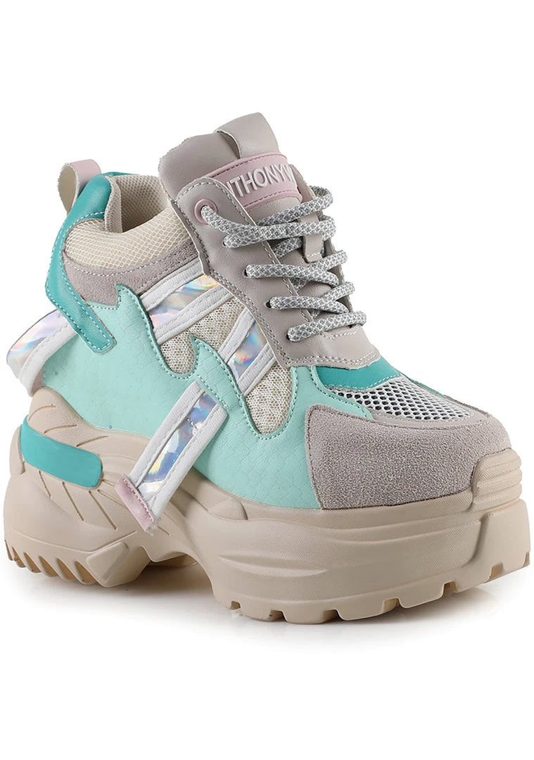 Anthony Wang Won't Bite Platform Sneakers Mad World