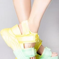 Anthony Wang World Tour Party Till Sunrise Platform Sandals