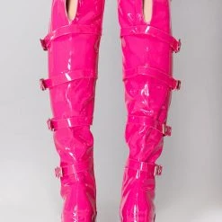 Anthony Wang X WTF Miss Mayhem Platform Boots