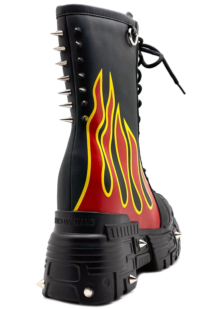 Anthony Wang X WTF Hot Shot Platform Boots World Tour