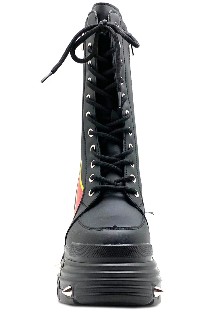 Anthony Wang X WTF Hot Shot Platform Boots World Tour