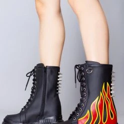 Anthony Wang X WTF Hot Shot Platform Boots World Tour