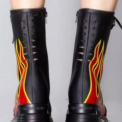 Anthony Wang X WTF Hot Shot Platform Boots World Tour