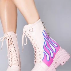 Anthony Wang X WTF Sweet Inferno Platform Boots World Tour