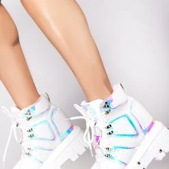 Anthony Wang LASR Exclusives X LASR Exclusive Digital Dream Platform Wedge Sneakers