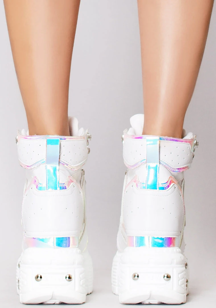 Anthony Wang LASR Exclusives X LASR Exclusive Digital Dream Platform Wedge Sneakers
