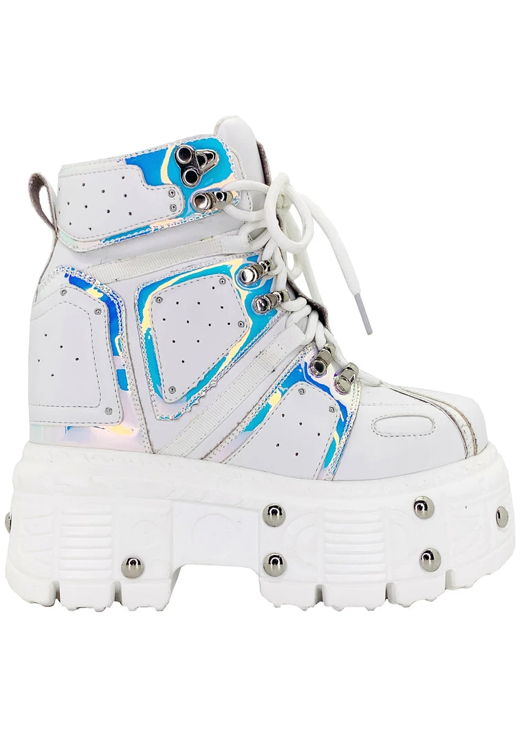 Anthony Wang LASR Exclusives X LASR Exclusive Digital Dream Platform Wedge Sneakers